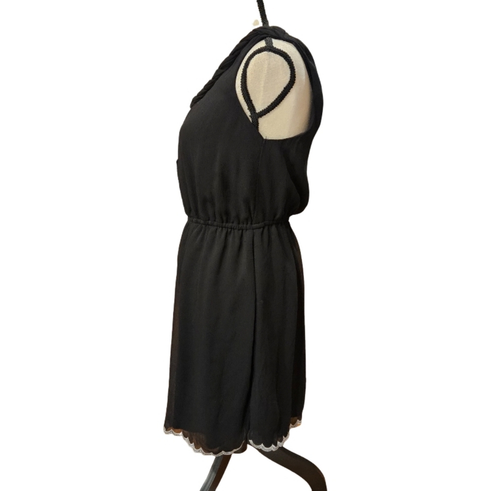 BeBop Elegant Black One-Shoulder Dress - Picture 5 of 9